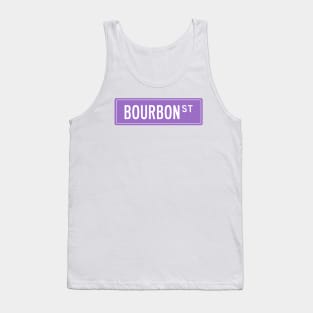 Bourbon st purple Tank Top